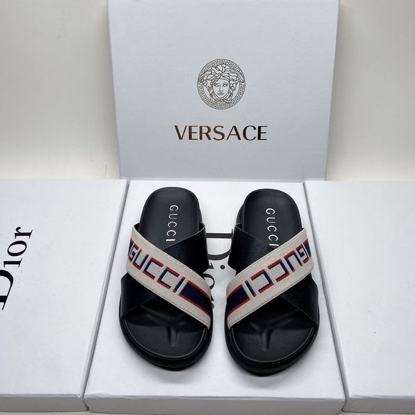 

outdoor high-quality boys girls casual summer slippers new lettered print children' beach soft floor indoor slippers 030901, Black;grey