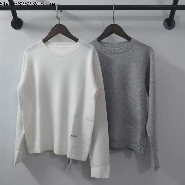 

simple commute 100% pure cashmere sweater woman round neck long sleeve light and thin comfortable backing shirt cashmere sweater, White;black