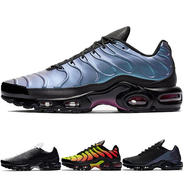 

2019 new designer mercuial tn plus og ultra se pack mens running shoes male greedy sports run trainers fashion black white women sneakers