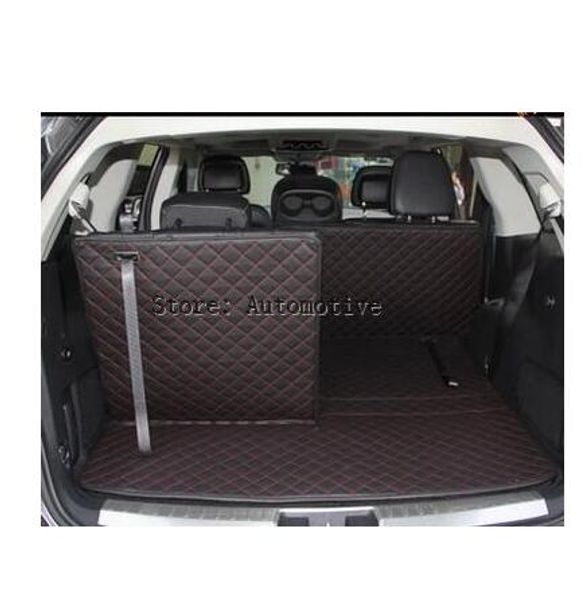 

good & special car trunk mats for dodge journey 7seats 2014-2013 waterproof leather luggage mats for jcuv 2012