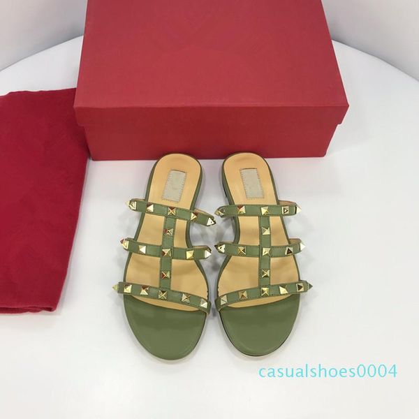 

designer slides r women sandals new slippers flip flops rihanna ace womens sandals non-slip designer slippers aq04, Black