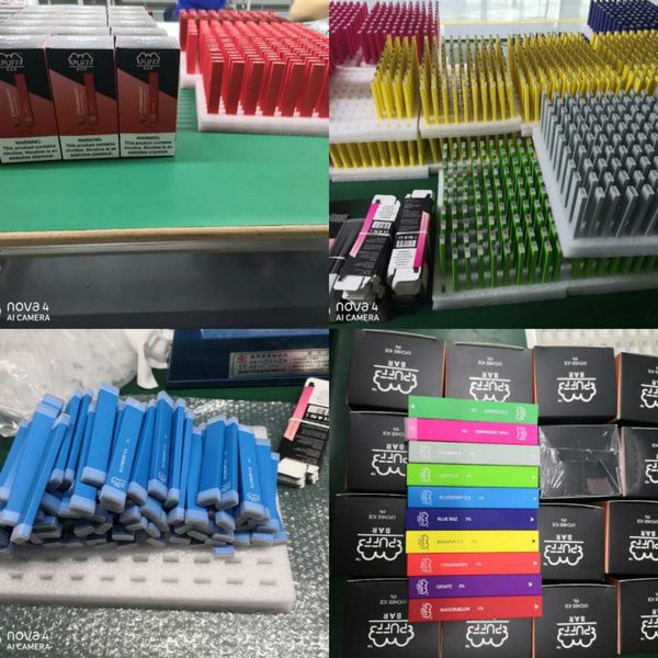 

СЛОЙКА BAR ограниченным тиражом Одноразовые Vape Pen 1,3 мл Бобы Слейте 18 Цвета Pop Одноразовые устройства новой упаковки