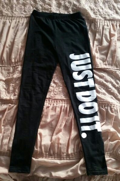 

bohocotol s-xl 14 colors women's pants fitness harajuku printed gun work out black slim pants women, Black;white