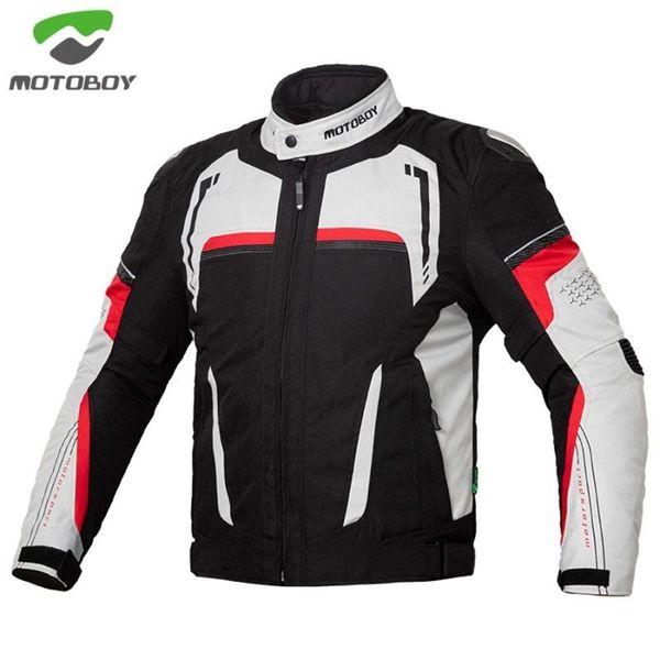 

1pcs motoboy motocross racing titanium alloy waterproof warm protector body armour protection gear motorcycle jacket