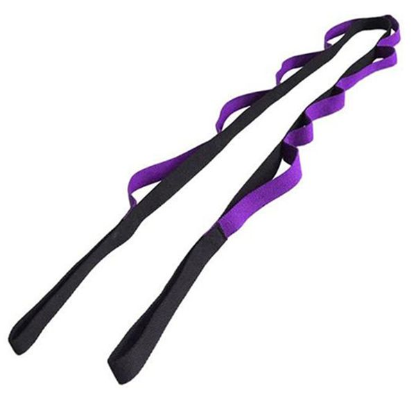

yoga strap stretching exercise belt polyester cotton elastic leg fitness restore rugged and durable