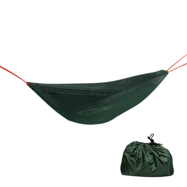 

multi-functional hammock built-in tree cord 551lb bearing capacity waterproof picnic blanket damp-proof camping rug rain cover