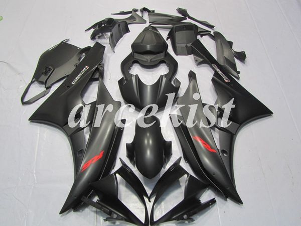 

новый abs литья под давлением для мотоциклов обтекатели kit подходит для yamaha yzf-r6 2006 2007 06 07 r6 red matte black