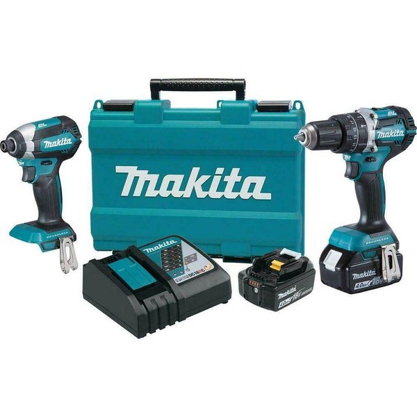 

Makita cordle hammer drill impact driver combo kit 18 volt lxt lithium ion
