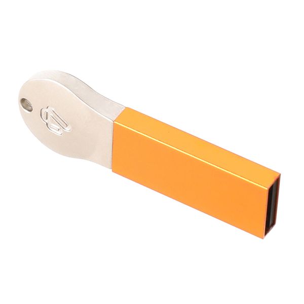 

aluminum alloy usb 2.0 flash drive memory stick data storage gold 256m