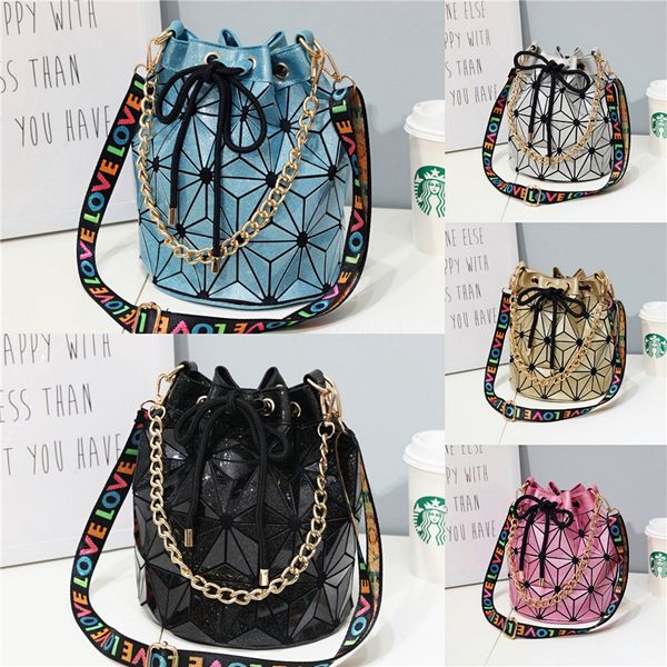 

designer shoulder bag 30cm women fashion geometric litchi pattern genuine leather designer bags ladies shoulder bag#798