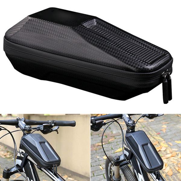 

bike front beam bag waterproof eva wear-resistant carbon pattern bicycle bag mvi-ing