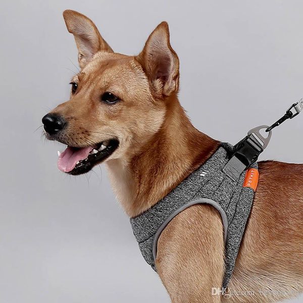 

dog cat harness pet adjustable reflective vest walking lead leash for puppy harness for small medium dog
