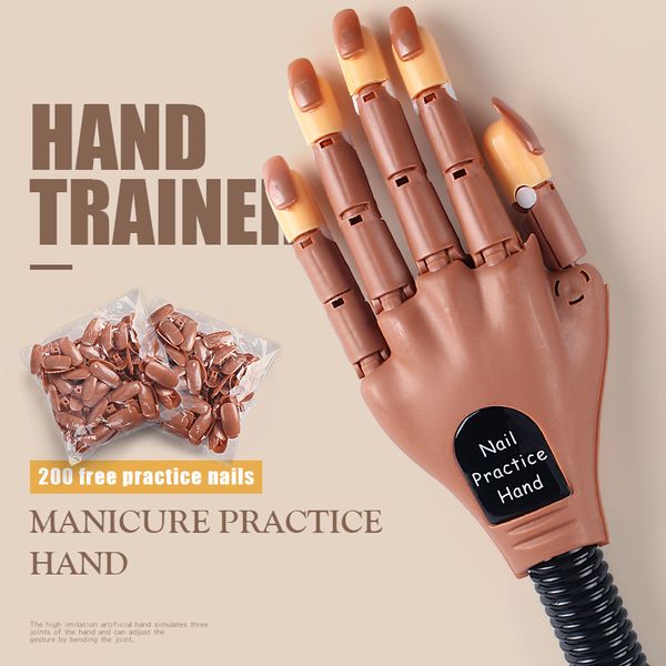 

lidan prosthetic hand model for nail art making exercises painting tools training manicure for beginner practice equipment