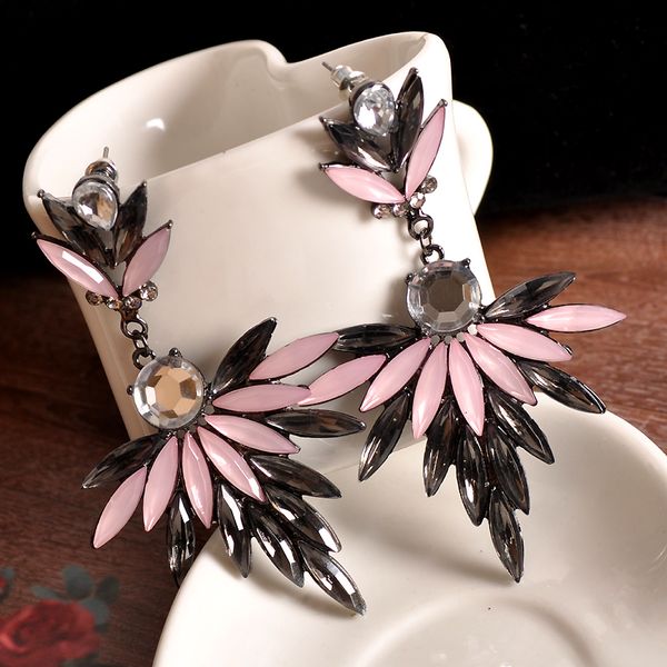 

ms black new jewelry wholesale girls birthday party beautiful christmas earrings earrings gift ing, Golden;silver