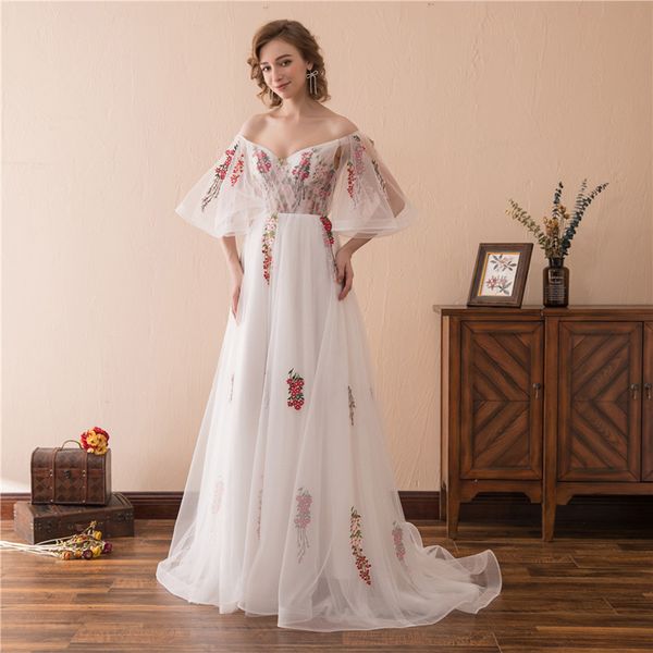 

2019 princess sweetheart appliques evening dresses with lace up plus size prom dress formal party gown robe de soiree al56, Black;red