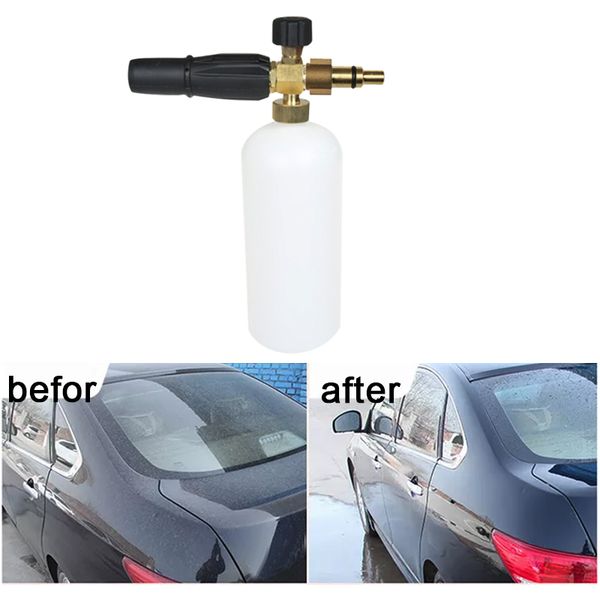 

car-styling foam gun car pressure washer jet wash 1/4" quick release adjustable snow foam lance cannon tools