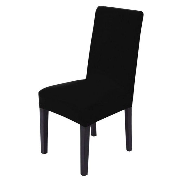 

meijuner solid chair cover stretch elastic slipcovers spandex machine washable chair seat cover for l dining home decoration