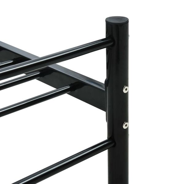 

bed frame black metal 180 * 200 cm bedroom furniture