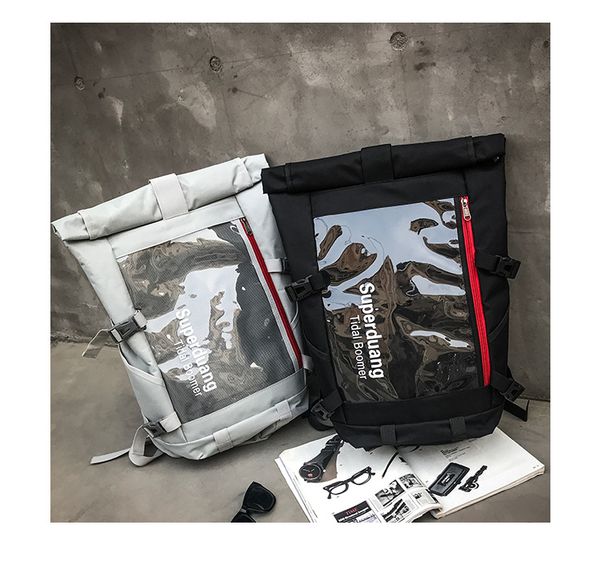 

the est brand men's street fashion sports backpack outdoor travel backpack student bag elite computer bag ing
