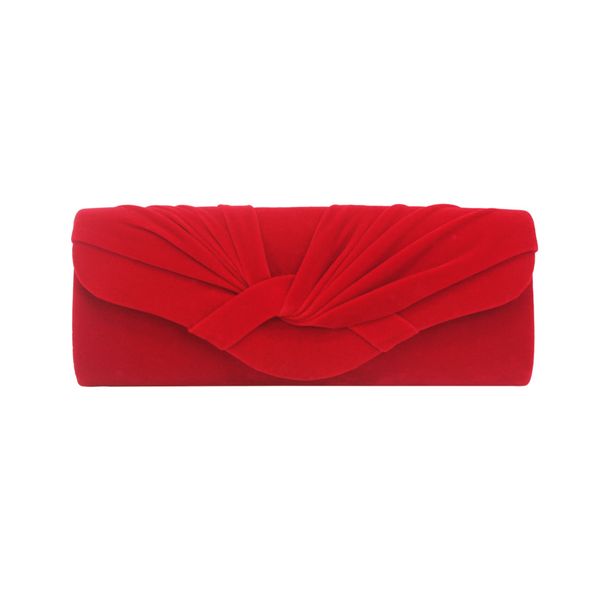 

solid elegant flannelette clutches rectangle envelope bags wedding women purse fashion party banquet luxury pouch vintage