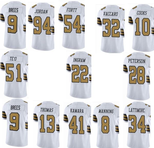 saints color rush jersey cooks
