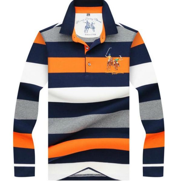 

размер m-3xl мужские поло осень марка рубашки поло для мужчин тройники рубашки пуловер мужчины топы одежда 3 цвета доступны, White;black