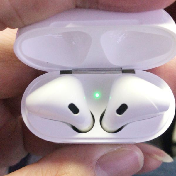 

airpods Newest For Airpods W1 Chip Bluetooth Earphone case works Touch Voice Control Connect Automatic Pop-up window