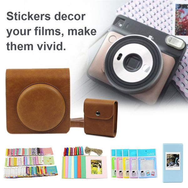 

instant fuji camera camera bag set square film album with p album camera case bag p frame for fujifilm instax square sq6