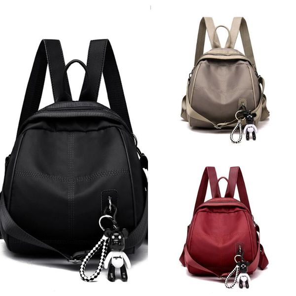 

back pack backpack women's backpack 2020 new korean fashion oxford canvas fashion all-match women's travel bag women