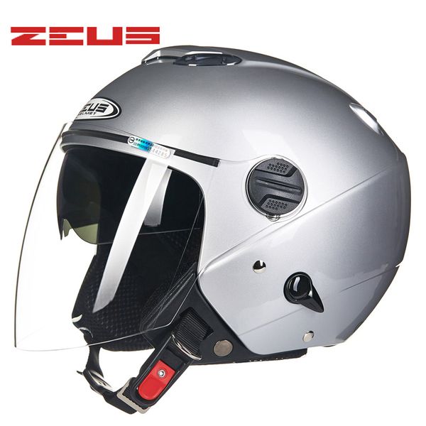 

zeus motorcycle helmet sun visor motorbike helmet retro vintage casque moto half face motorcycle helmets