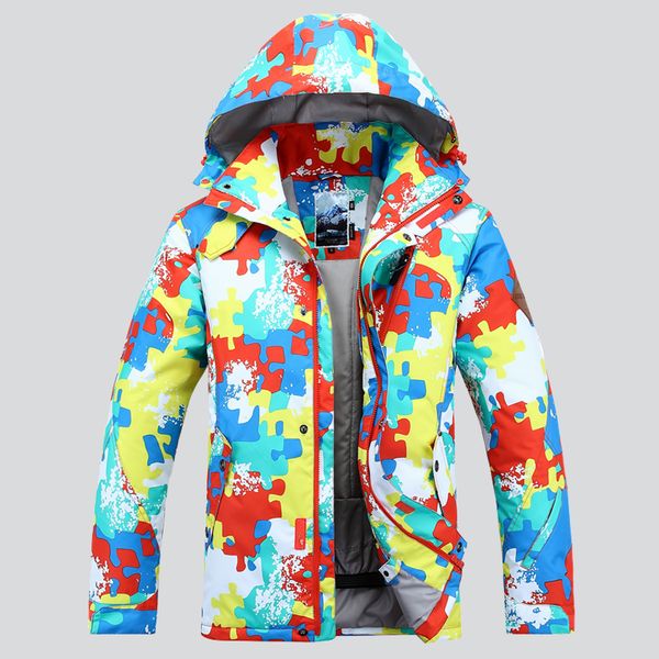 

winter gsou snow brand ski jacket men colorful snowboard jackets men snow suits mountain skiing clothing veste ski homme