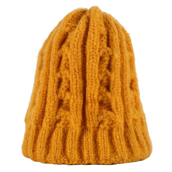 

solid color twist woman knit hat autumn and winter warm cotton hat innocent cap ladies cotton outdoor casual beanie hat, Blue;gray