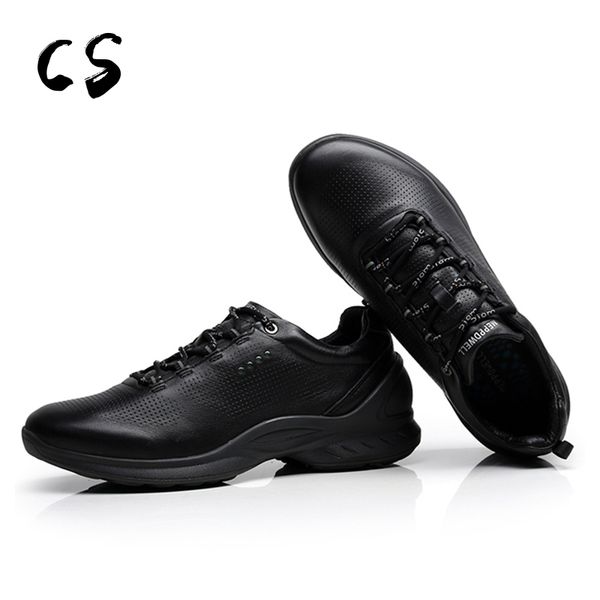

genuine leather shoes men brand footwear non-slip thick sole fashion men's casual shoes male cowhide loafers 837514 t200610, Black