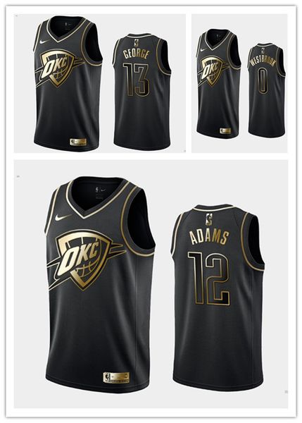 oklahoma city thunder black jersey