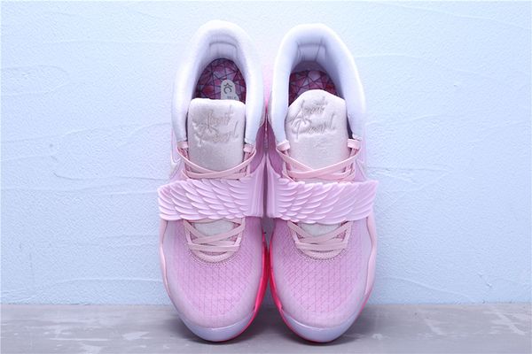 

2020 pink kd12 aunt pearl mens basketball shoes zoom kevin durant 12s ep what the ap xii trainers athletic sport sneakers, White;red