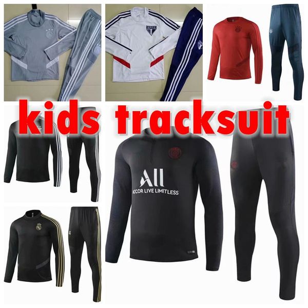 

2019 2020 boy kid kit track uit training uit real madrid ao paulo p g ajax kid p g bayern pepe ronaldo mbappe occer jer ey et
