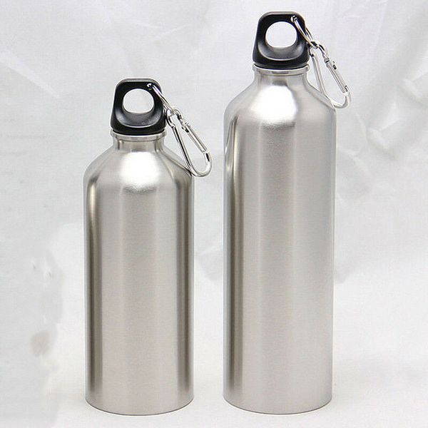 

25 oz. stainless steel sports water bottle + leak proof cap gym canteen tumbler