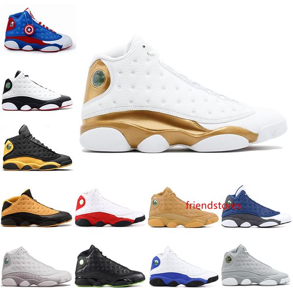 

dmp 13s men basketball shoes captain america phantom he got game love & respect hyper royal melo class of 2002 sports sneakers 40-47