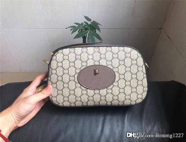 

classic backpack, shoulder or waist bag, brown.tiger head camera bag, available in a variety of sizes