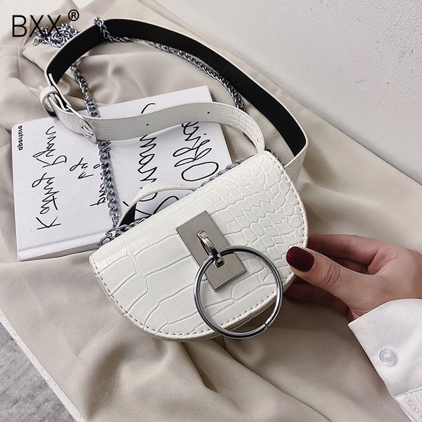 

bxx] stone pattern pu leather crossbody bags for women 2020 mini shoulder messenger bag female waist packs lady handbags hl436