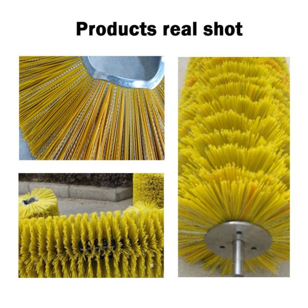 

cleaning brush brush for car 128*500mm snowmobile loader sweeping snow urban road