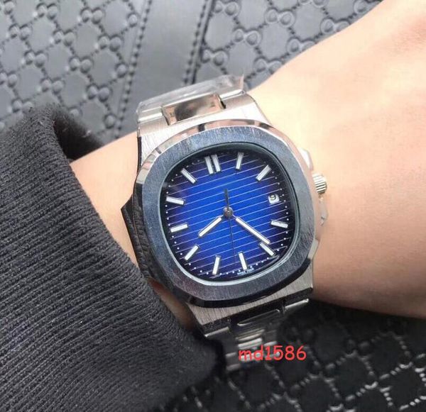 

Роскошные мужские часы Nautilus из нержавеющей стали Автоматические механические ча