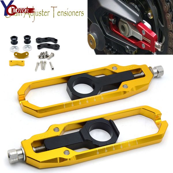 

motorcycle accessories cnc aluminum chain adjuster tensioners catena for yamaha tmax530 2013 2014 2015 t-max t max 530 tmax 530