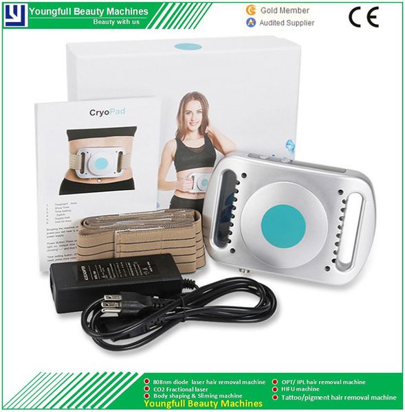 

mini portable belly fat removal inches loss cryo pad slimming machine skin lifting cryolipolysis fat e machinef or home salon use