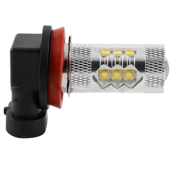 

2pcs led headlights h8 h11 front fog lamps bulds 80w hight power 16smd