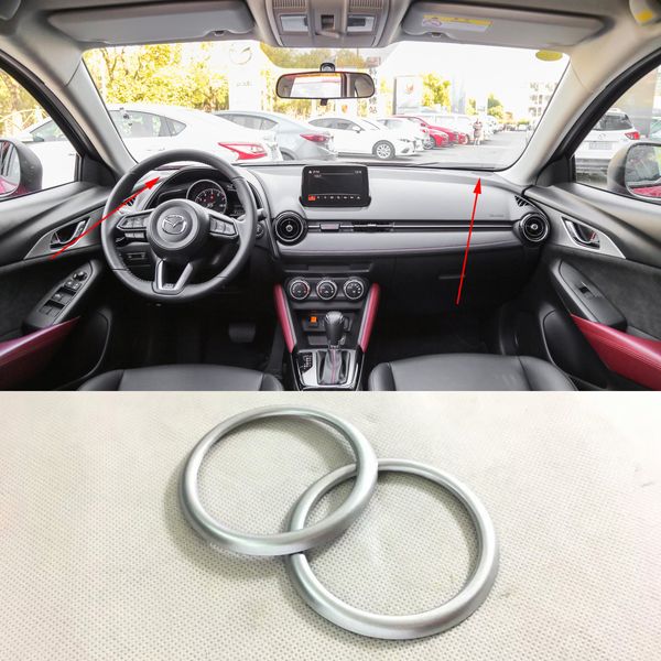 Interior Car Dashboard Speaker Ring Cover Trim For Mazda Cx 3 2015 2018 Car Mats And Steering Wheel Covers Car Parts From Taolingyu1985 12 07