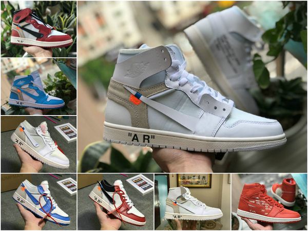 

2018 new aj 1 og high ba ketball hoe 1 game royal banned bred black white blue retro toe men women backboard off air pre to 270 neaker