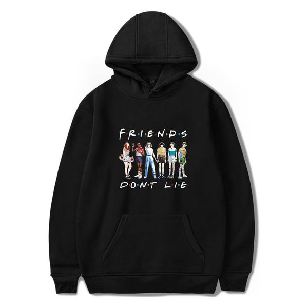 

new arrive mens designer hoodies o-neck the big bang theory character friends cartoon printing hooded long sleeve cotton men hoodie dhbowy50, Black