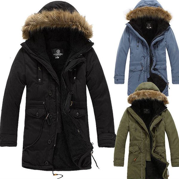 

men fur collar down jacket s boy mens winter coats jackets hooded parka coat sboyhoodedmancoat bomber jacket monclair wellensteyn gobi, Black