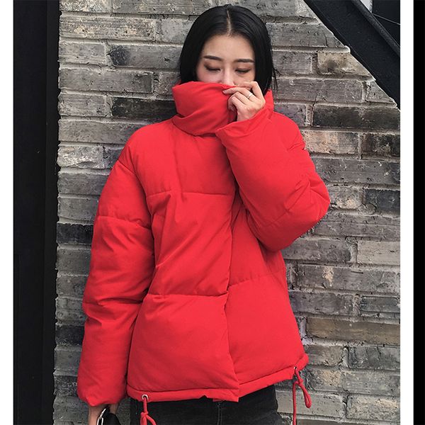 

autumn winter jacket women coat fashion female outwear winter jacket women parka warm casual plus size overcoat parkas, Black